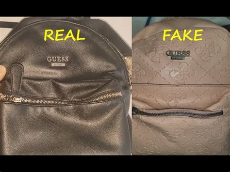 guess bag fake vs real|guess bag scam.